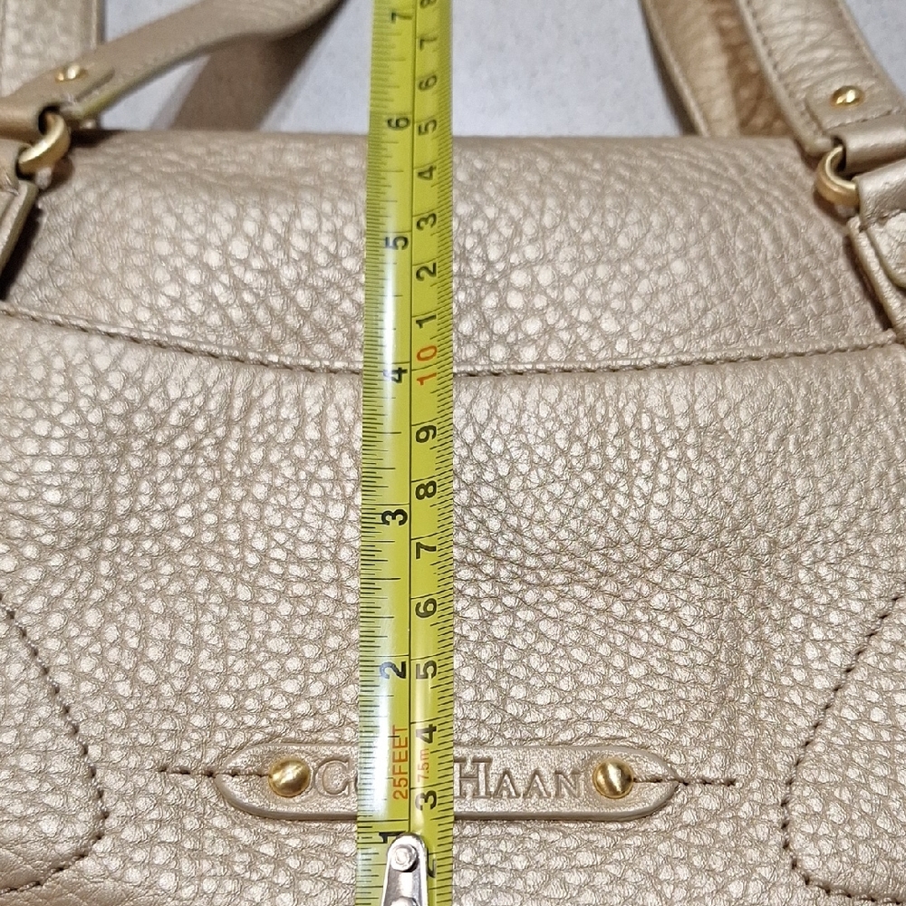 NWOT Cole Haan Cream Shoulder Bag with Leather Material and Slouchy Shape - Picture 11 of 14